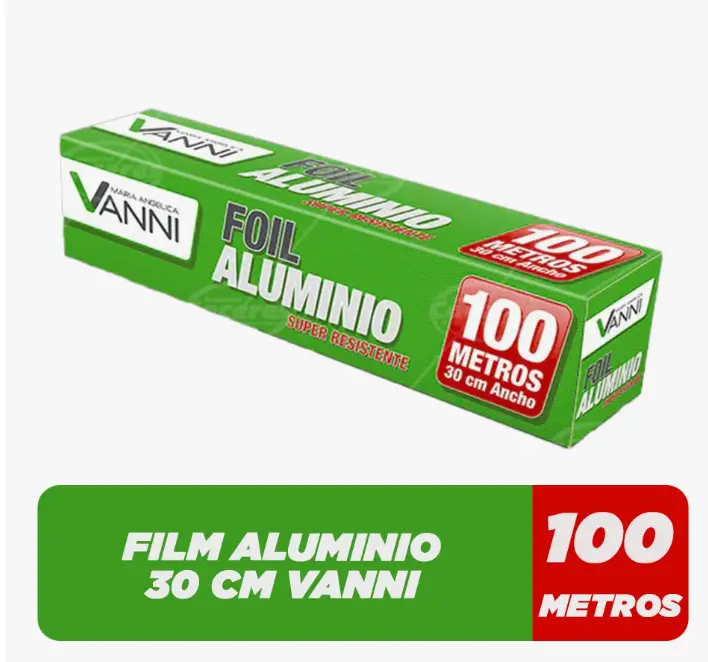 ALUMINIO FOIL 100 MT VANNI